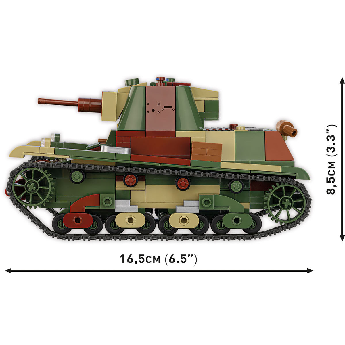 COBI 2661 - LIGHT TANK 7TP - Bild 13 COBI 2661 - LIGHT TANK 7TP - Bild 13