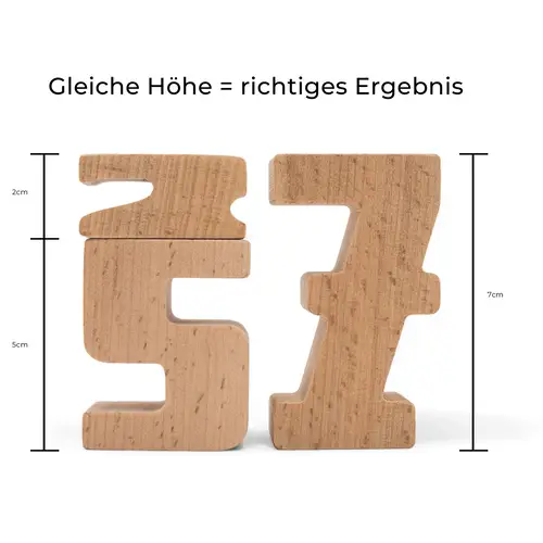 Filapen Montessori Zahlensteine 62 Stck. Filapen Montessori Zahlensteine 62 Stck.