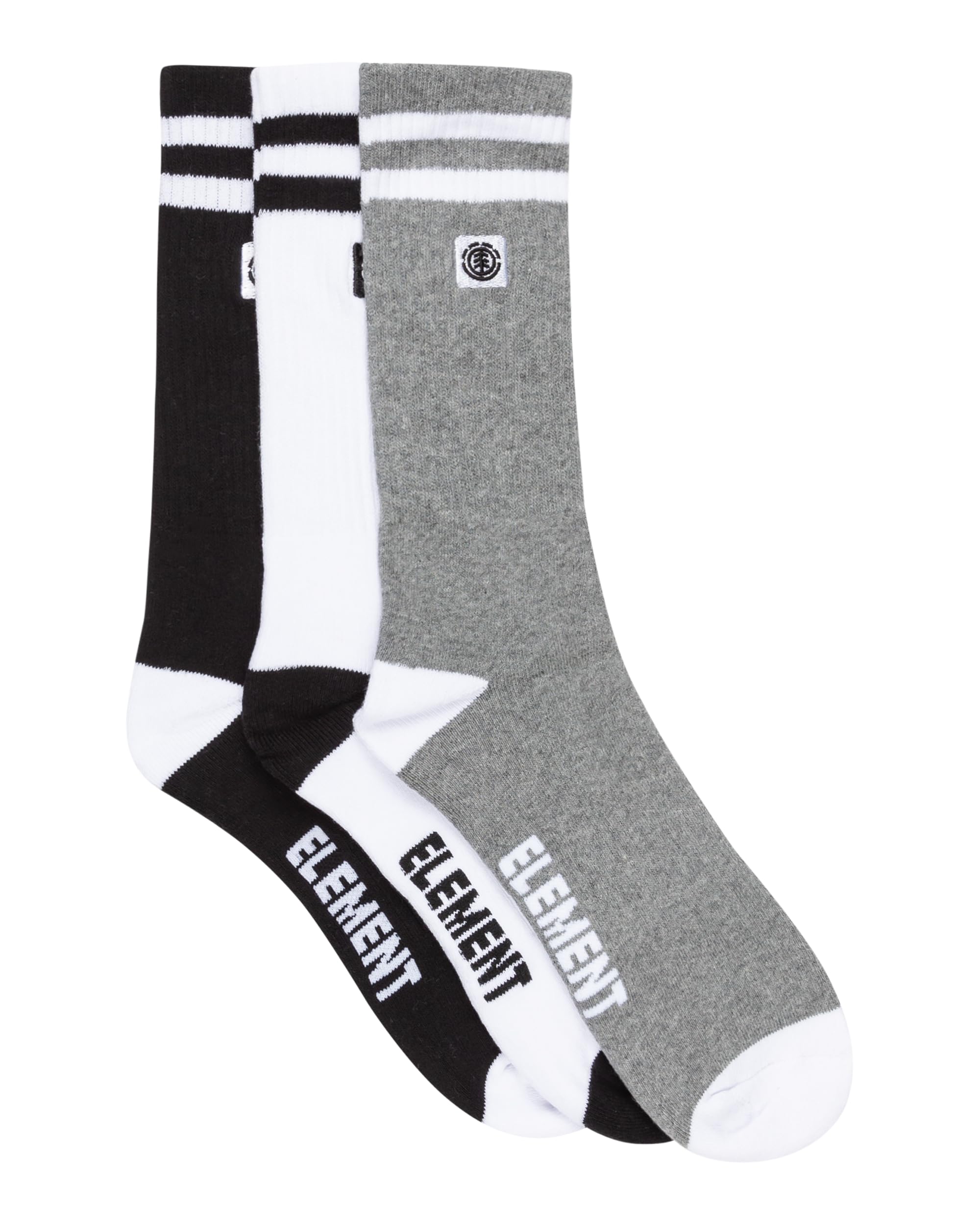 Element 2Tone Icon 3Pk – Skatesocken für Männer