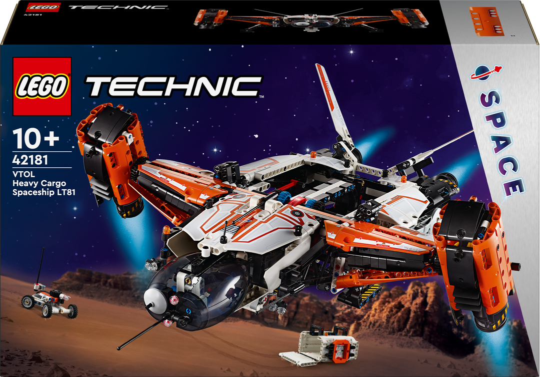 LEGO® Technic VTOL Schwerlastraumfrachter LT81 42181 Maschine, Rad