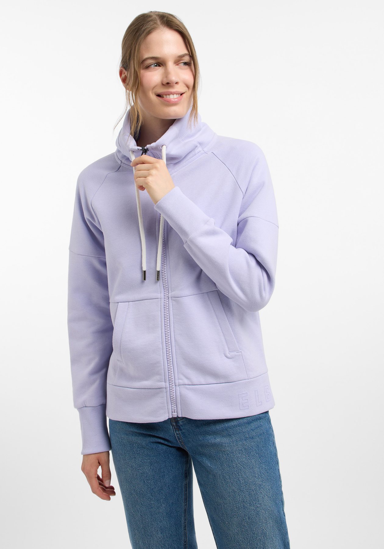 Elbsand Ainele Sweatjacke in Hellpurple Elbsand Ainele Sweatjacke in Hellpurple