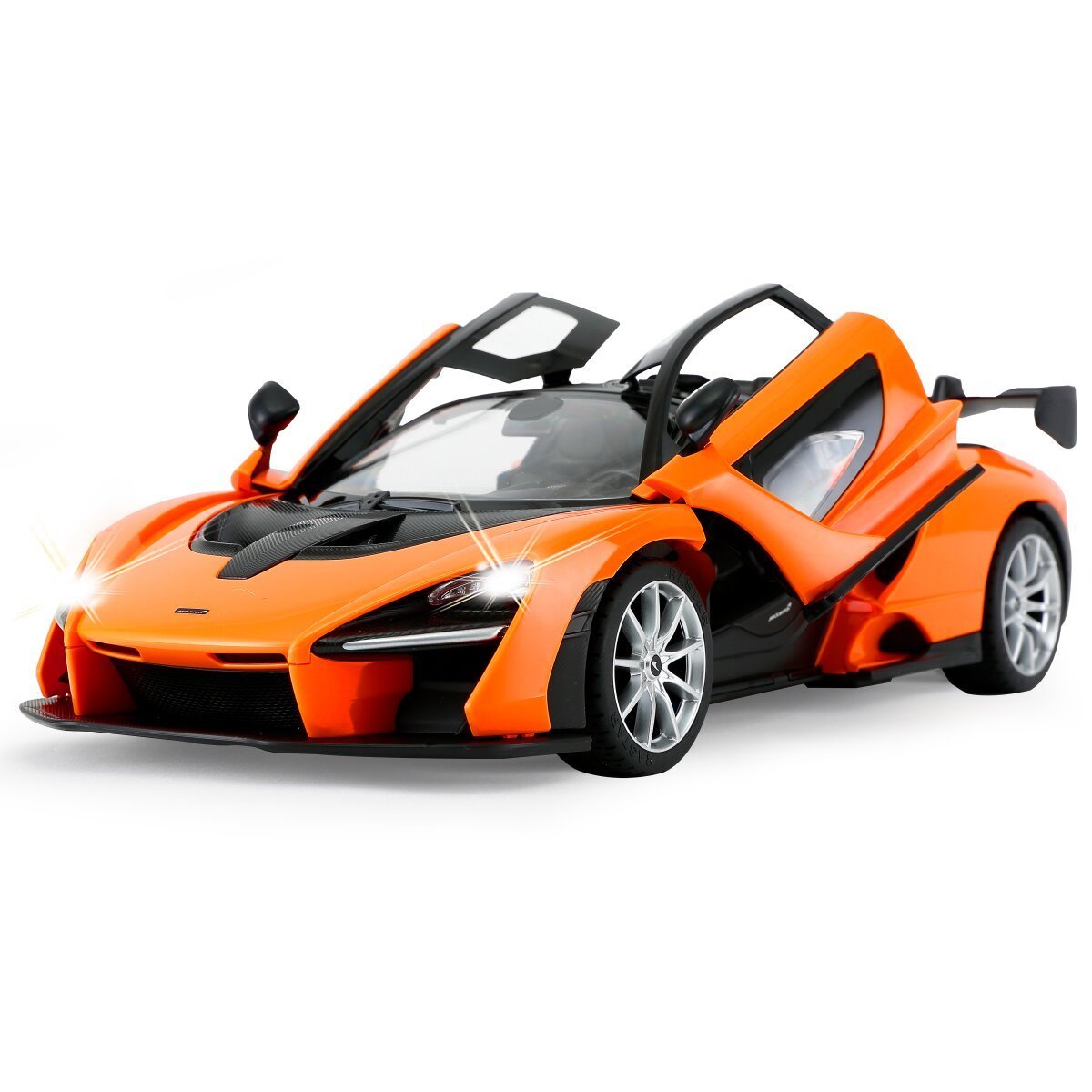 JAMARA McLaren Senna 1:14 orange 2,4GHz Tür manuell ab 6 Jahren