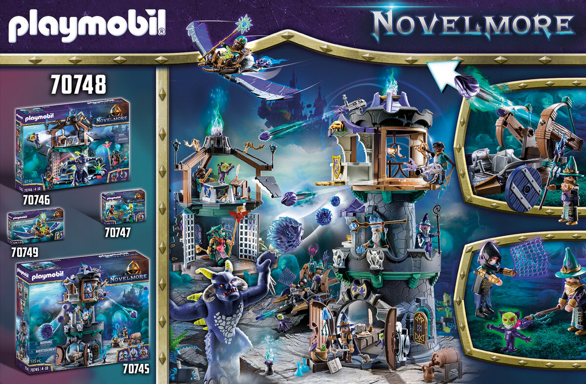 PLAYMOBIL 70748 Violet Vale - D?monen-Fangwagen Person