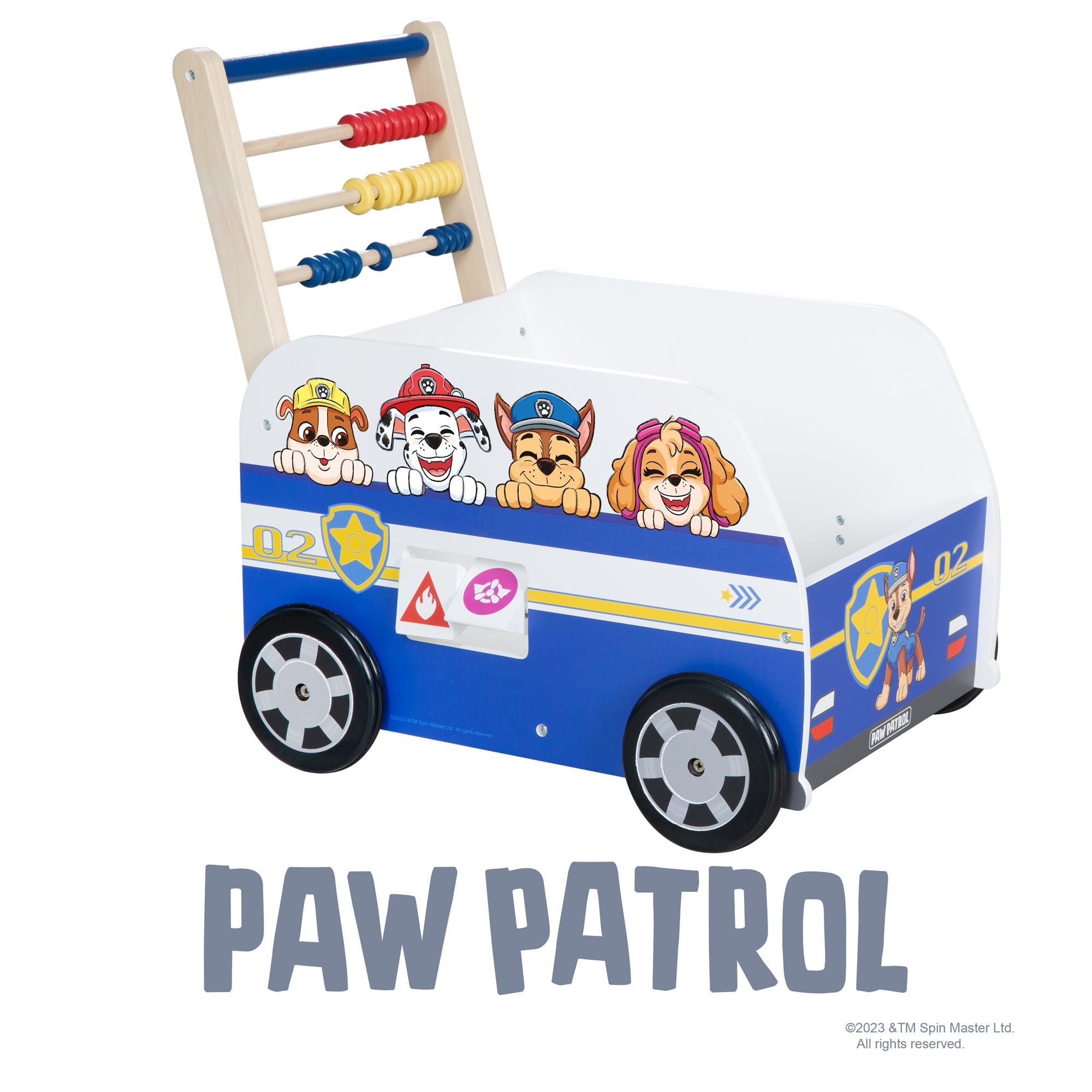Roba 460157PW1 Bully-Schiebebus Paw Patrol weiß – Puppenmöbel & Häuser - Bild 6 Roba 460157PW1 Bully-Schiebebus Paw Patrol weiß – Puppenmöbel & Häuser - Produktbild 6