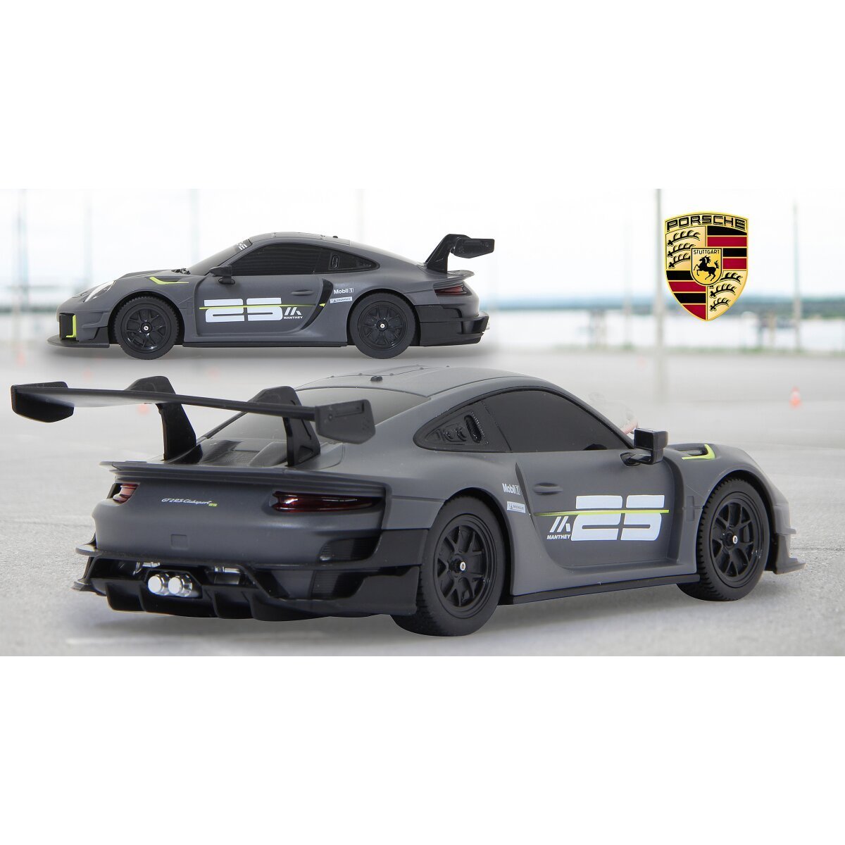 JAMARA Porsche 911 GT2 RS Clubsport 25 1:24 grau 2,4GHz ab 6 Jahren JAMARA Porsche 911 GT2 RS Clubsport 25 1:24 grau 2,4GHz ab 6 Jahren