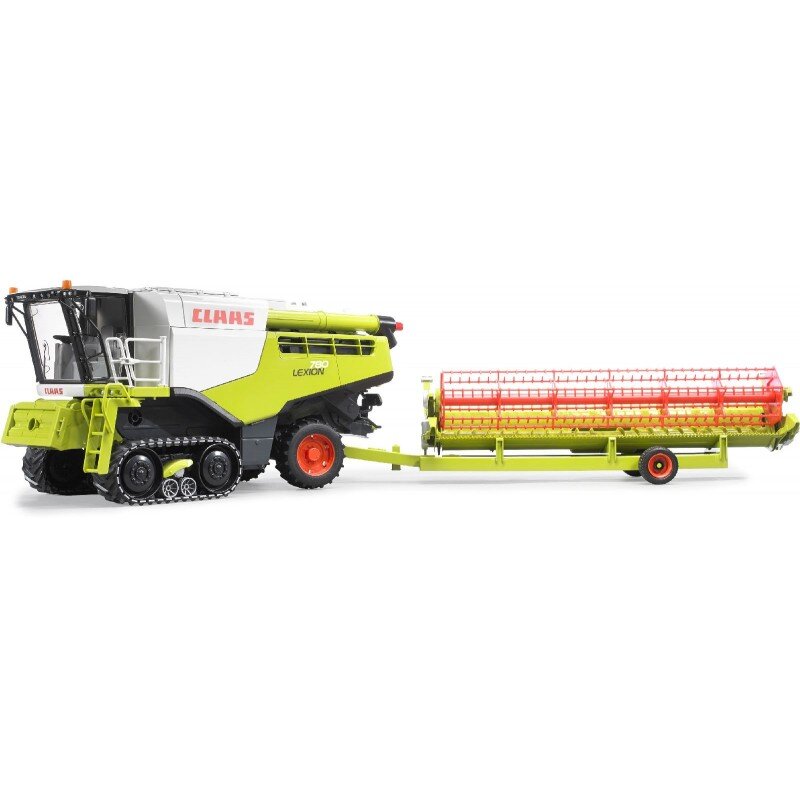 BRUDER 02119 - Claas Lexion 780 Terra Trac Mähdrescher Maschine, Rad