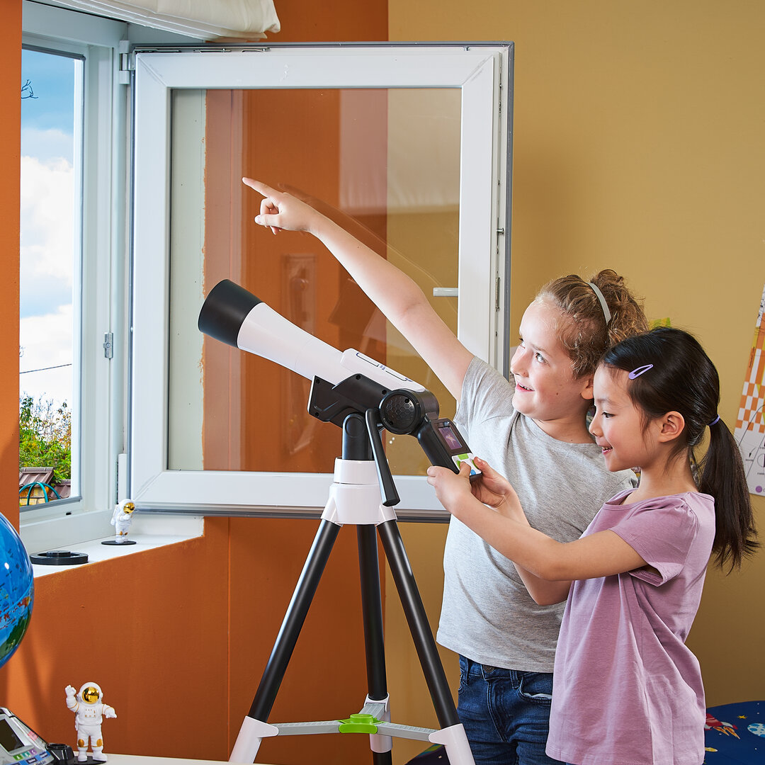 VTech Interaktives Video-Teleskop (80-614504) Stativ, Person, Kind, Weiblich, Mädchen