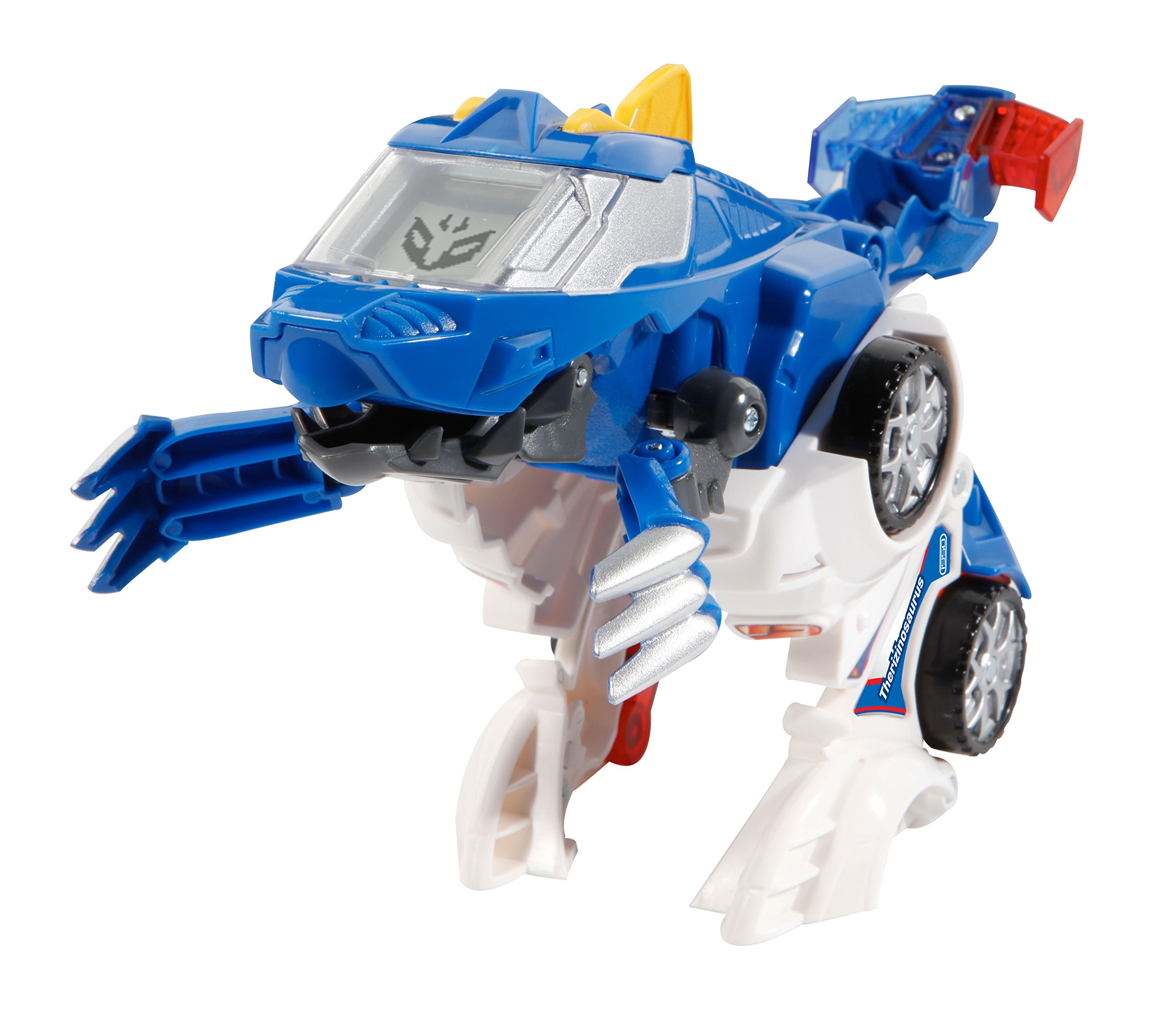 VTech Switch & Go Dinos Therizinosaurus 2-in-1 Transformer, ab 3 Jahren VTech Switch & Go Dinos Spinosaurus transformiert von Fahrzeug zu Dino, mit Sound, Licht und Motorgeräuschen, robustes Design, ab 3 Jahren, Spielzeug