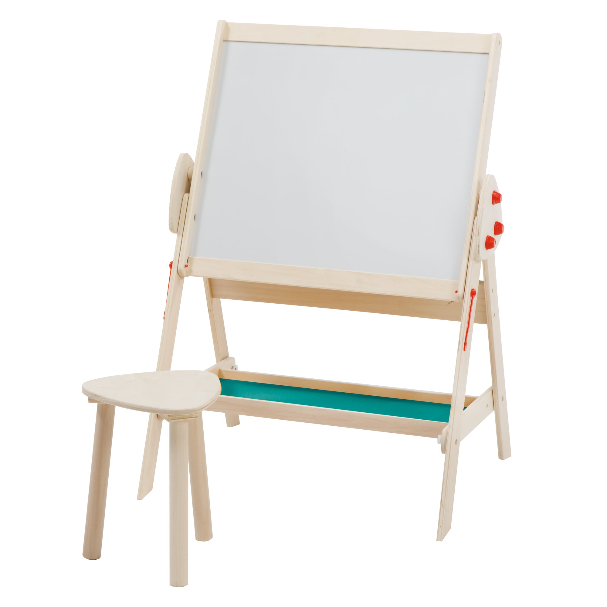 Roba 7015FE Standtafel mit Hocker Fuchs & Eule natur lackiert – Tafeln - Produktbild 3