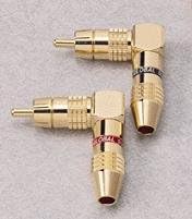 GSI_PSL,_Cinch-Winkel-Stecker_-_lang,_mit_einem_Durchmesser_bis_6mm,_1_Paar, Adapter, Elektronik