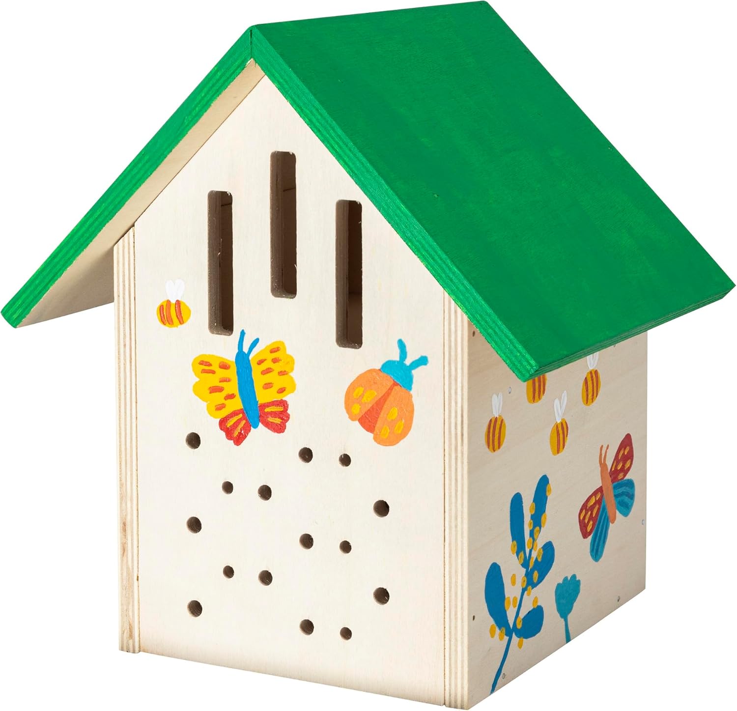 Pebaro Holzbauset Insektenhotel – Komplett-Set für Kinder & Erwachsene