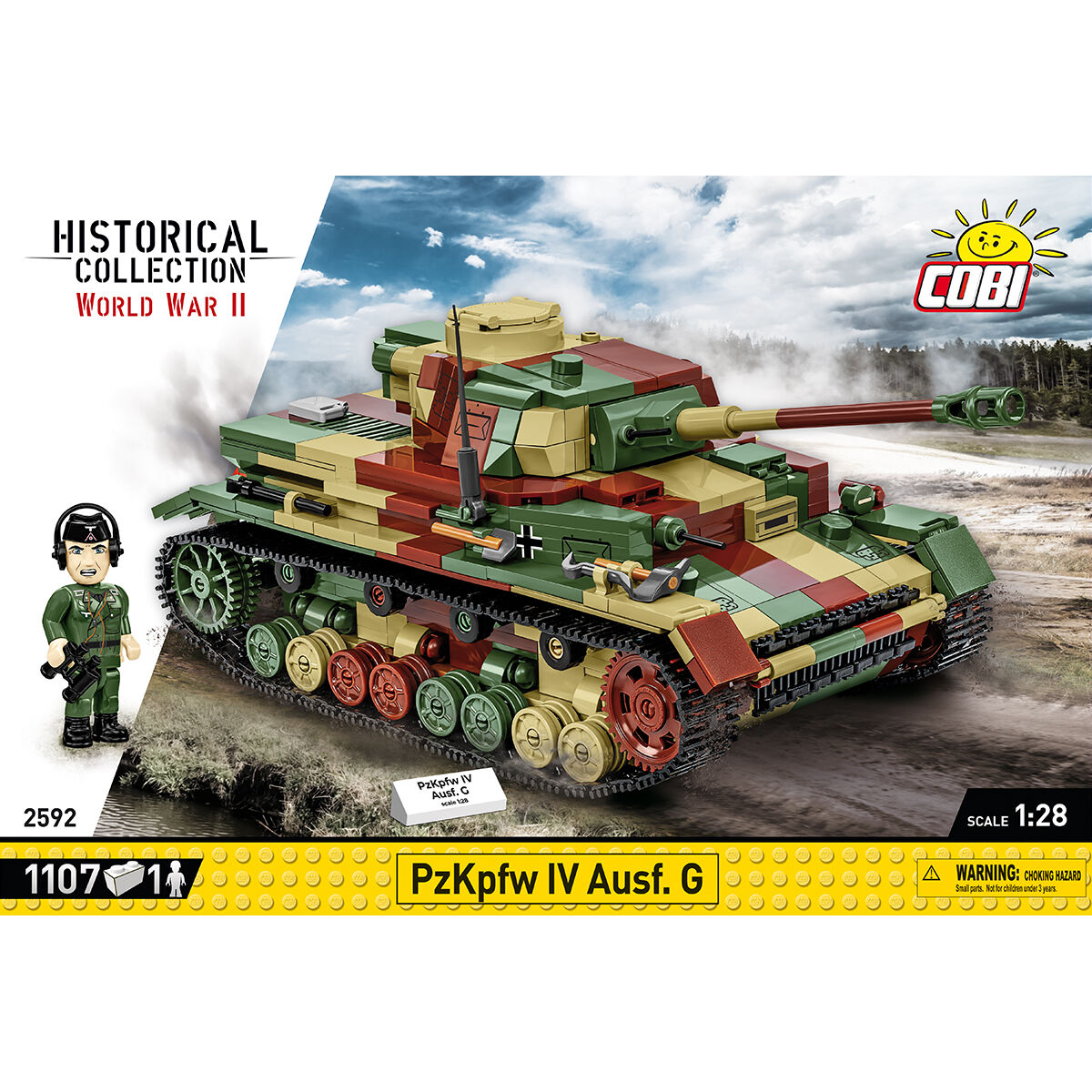 COBI 2592 - PZKPFW IV AUSF. G Maßstabb 1:28) - Bild 3 COBI 2592 - PZKPFW IV AUSF. G Maßstabb 1:28) - Bild 3