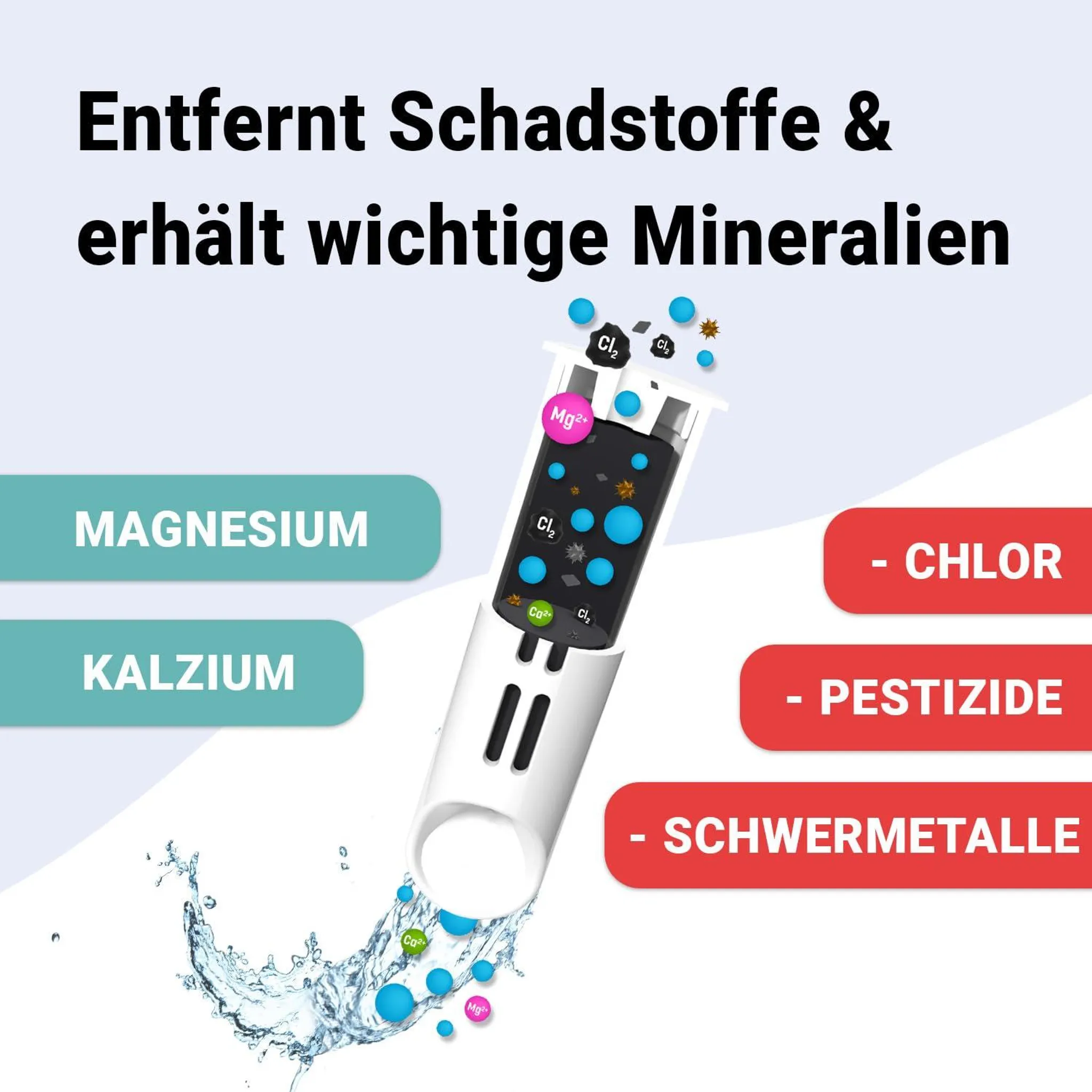 PEARLCO 250135 Trinkflasche SOFT 0,5 L Grau