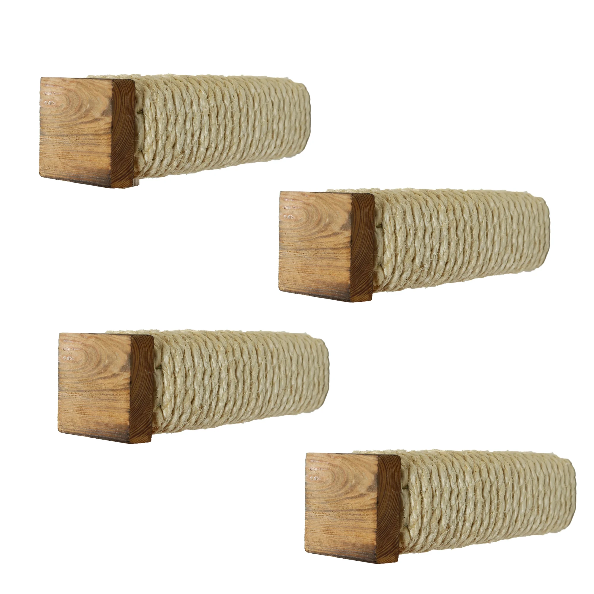 Rohrschneider RS 22369 Sisalholm Holzabschluss – Kletterelement VE 4