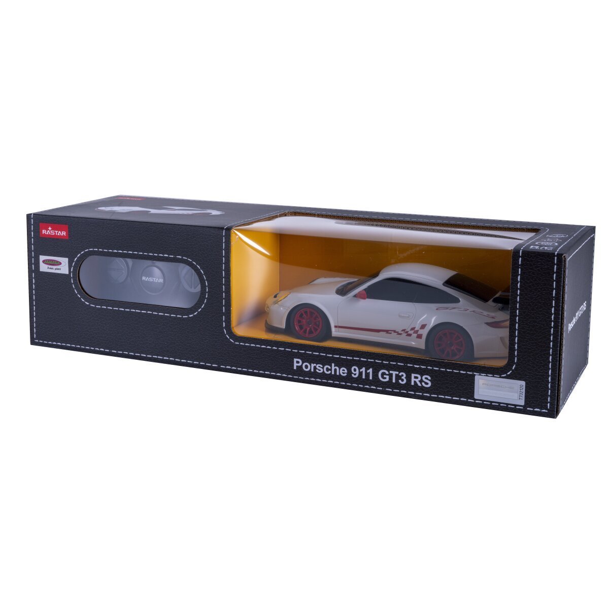 JAMARA Porsche GT3 RS 1:24 weiss 2,4GHz ab 6 Jahren JAMARA Porsche GT3 RS 1:24 weiss 2,4GHz ab 6 Jahren