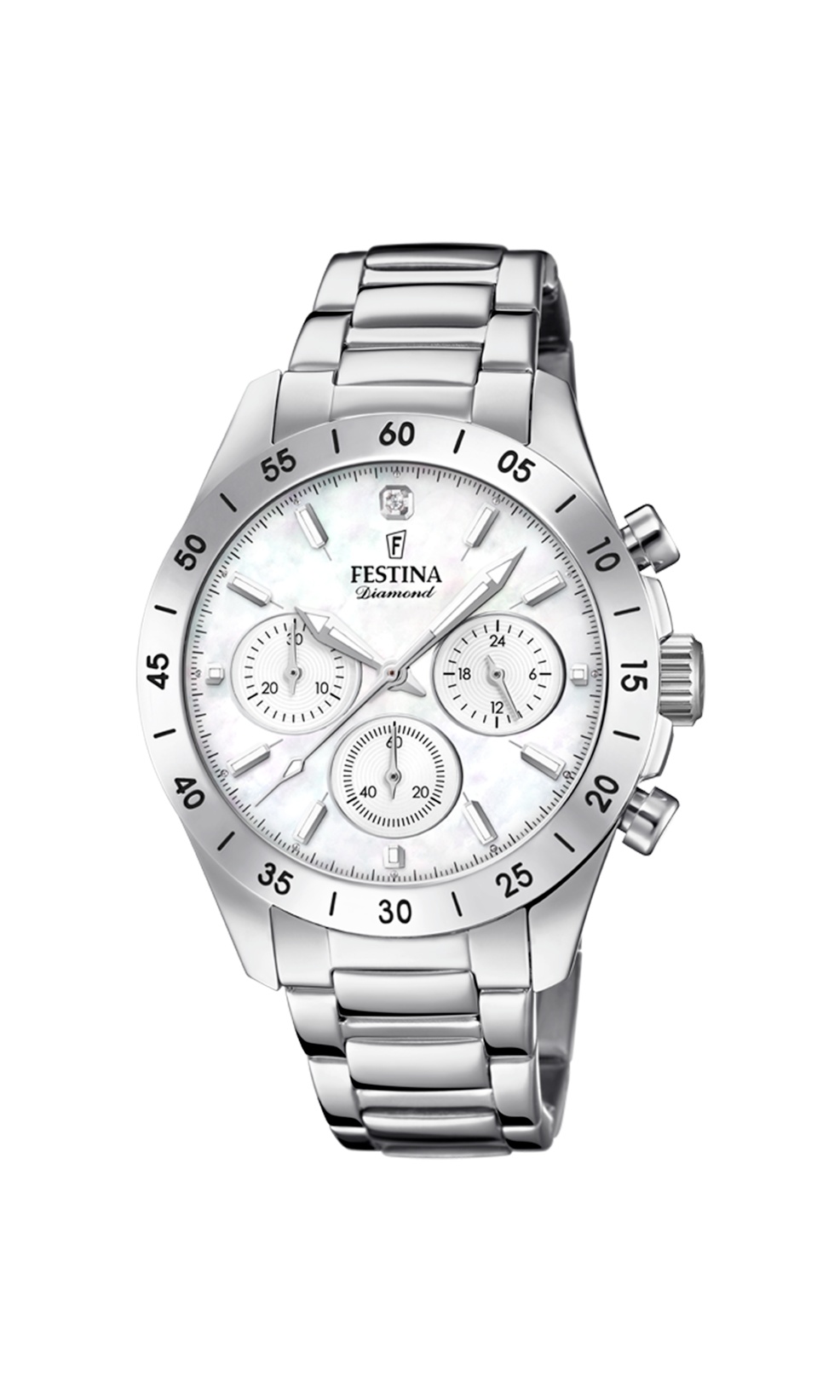 FESTINA DAMEN UHR BOYFRIEND COLLECTION F20397/1 EDELSTAHL ARMBAND