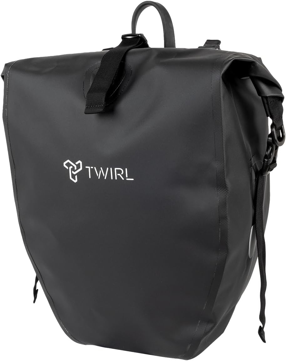 TWIRL 123200 – Gepäckträgertasche CARRY S 22 L Schwarz TWIRL 123200 – Gepäckträgertasche CARRY S 22 L Schwarz