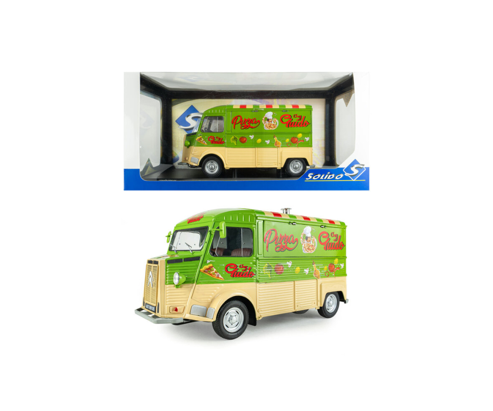 Solido 1:18 Citroen HY Guido Pizza Solido 1:18 Citroen HY Guido Pizza