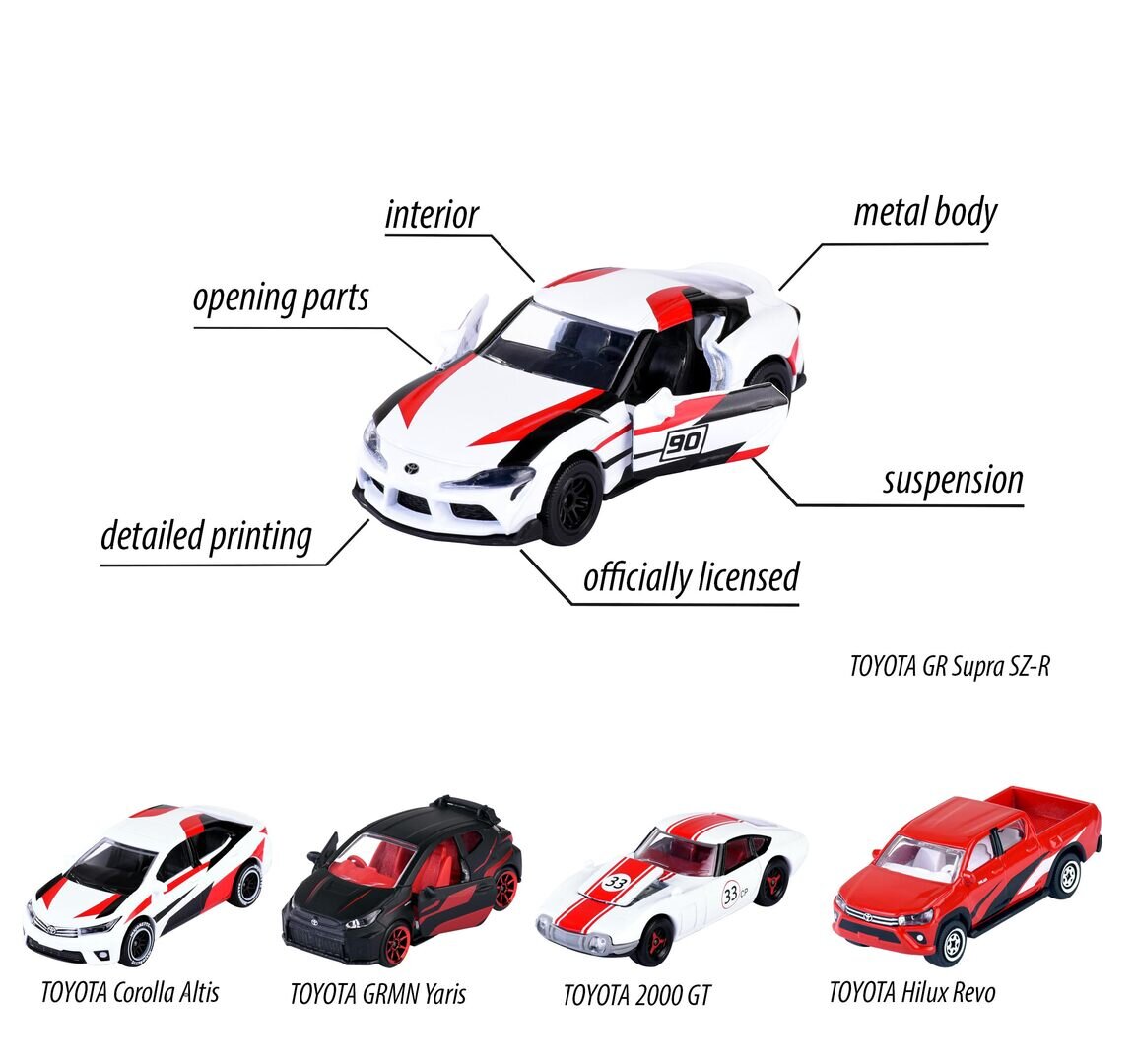 Majorette JAPAN RACER 5 PIECES GIFTPACK - 8502105003 Majorette JAPAN RACER 5 PIECES GIFTPACK - 8502105003