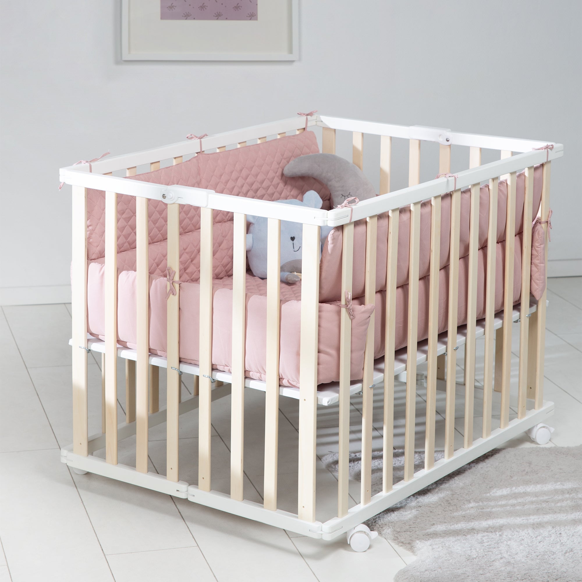 Roba 377077V229 Universal-Laufgittereinlage rosa – Laufgittereinlagen - Bild 4 Roba 377077V229 Universal-Laufgittereinlage rosa – Laufgittereinlagen - Produktbild 4