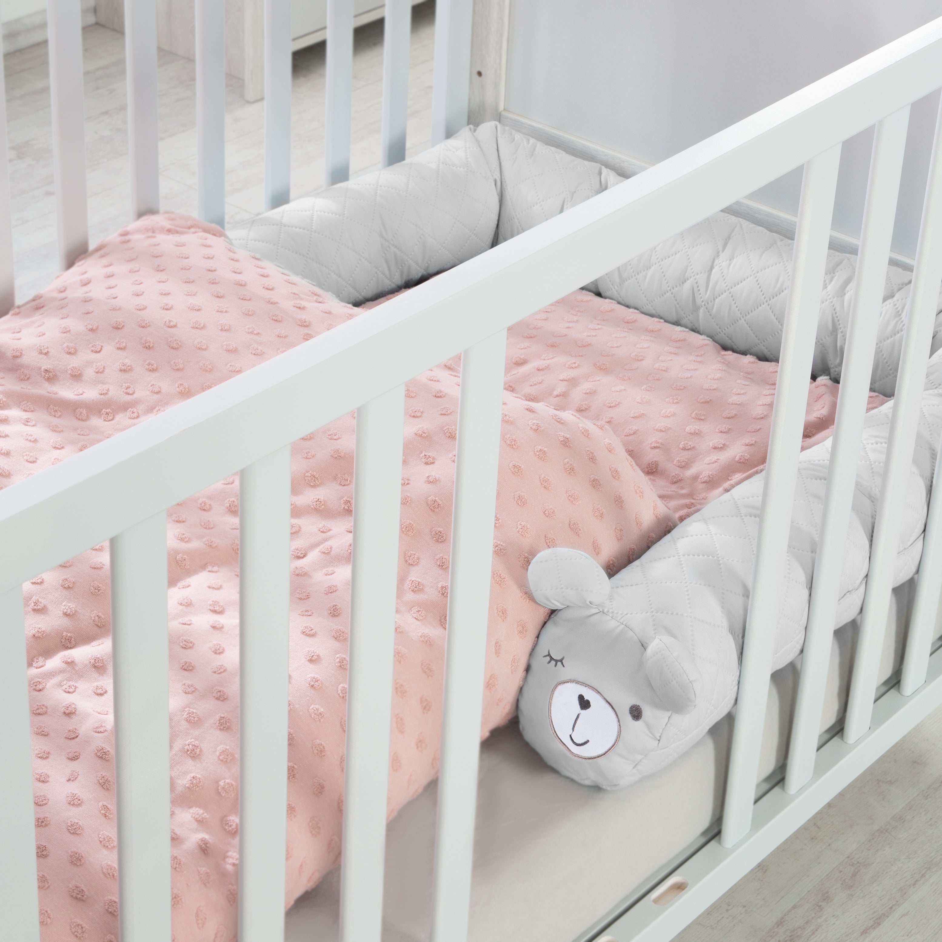 Roba 284100V230 Bettschlange roba Style grau – Babynester - Bild 2 Roba 284100V230 Bettschlange roba Style grau – Babynester - Produktbild 2