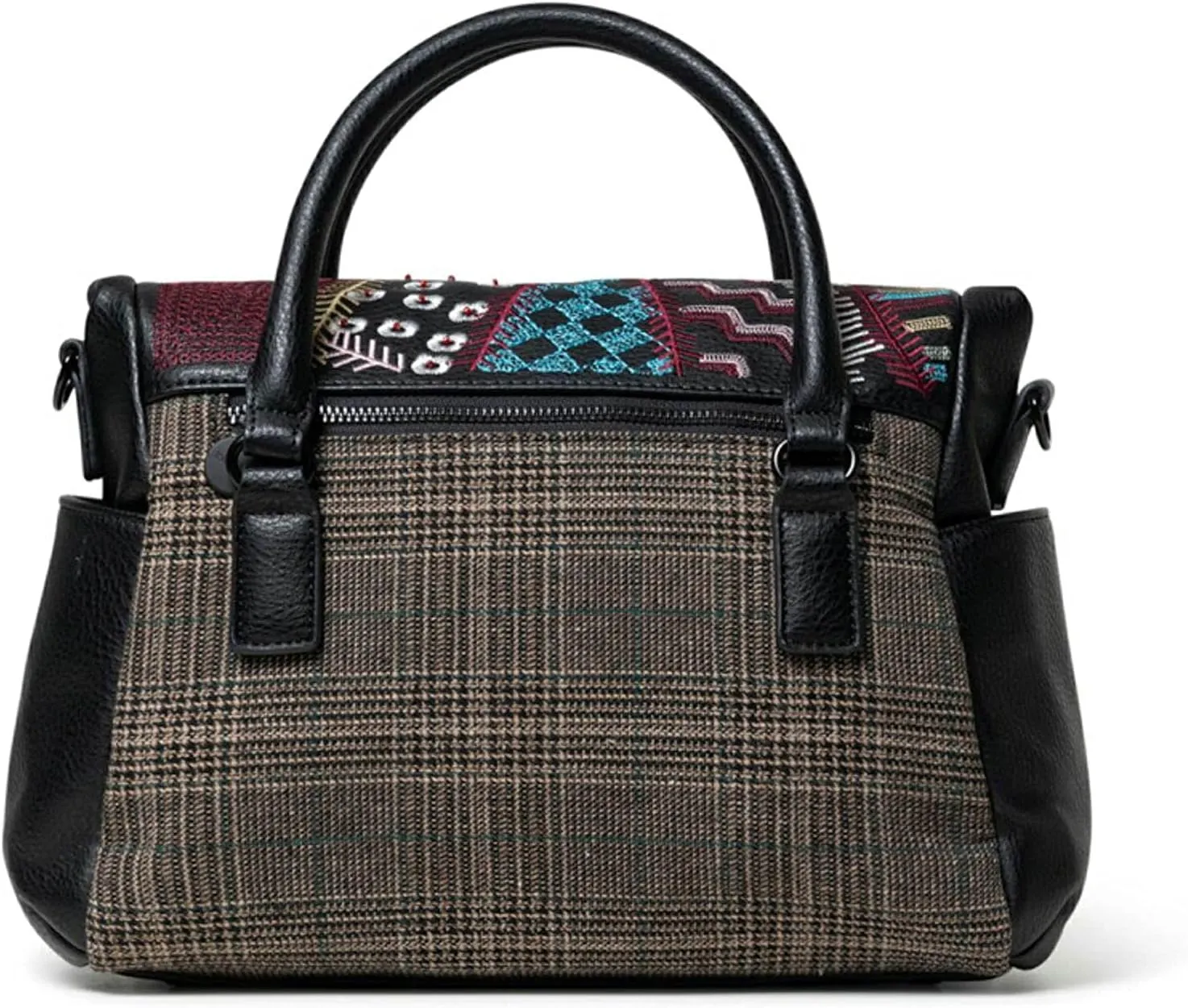 Desigual Damen Handtasche 20WAXPD1/2006 „Wings Loverty“ - Dunkelgrau