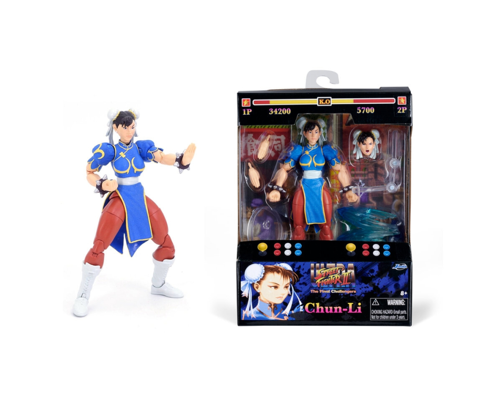 Jada Street Fighter II Chun-Li 6" Figure