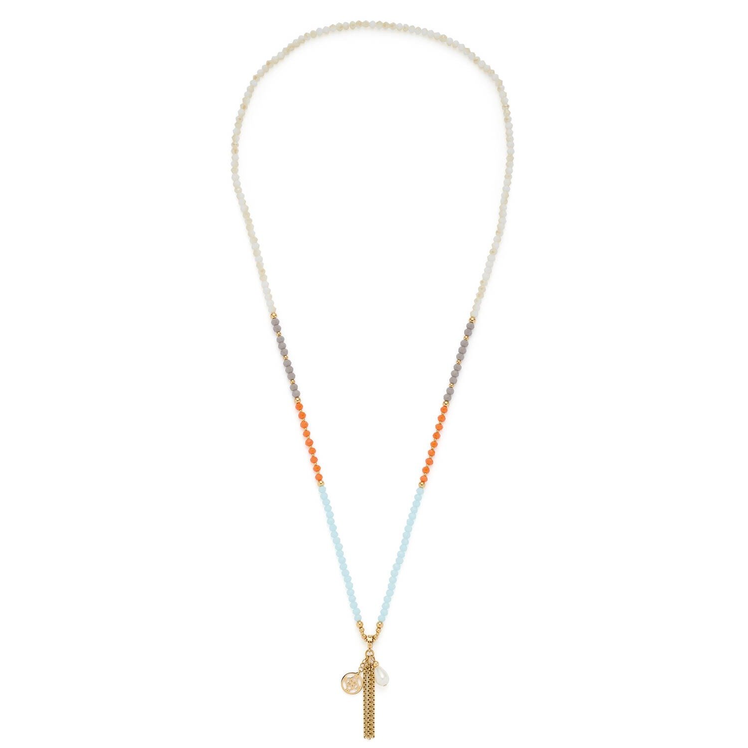 Leonardo 026885 Halskette 80 gold blau Solera