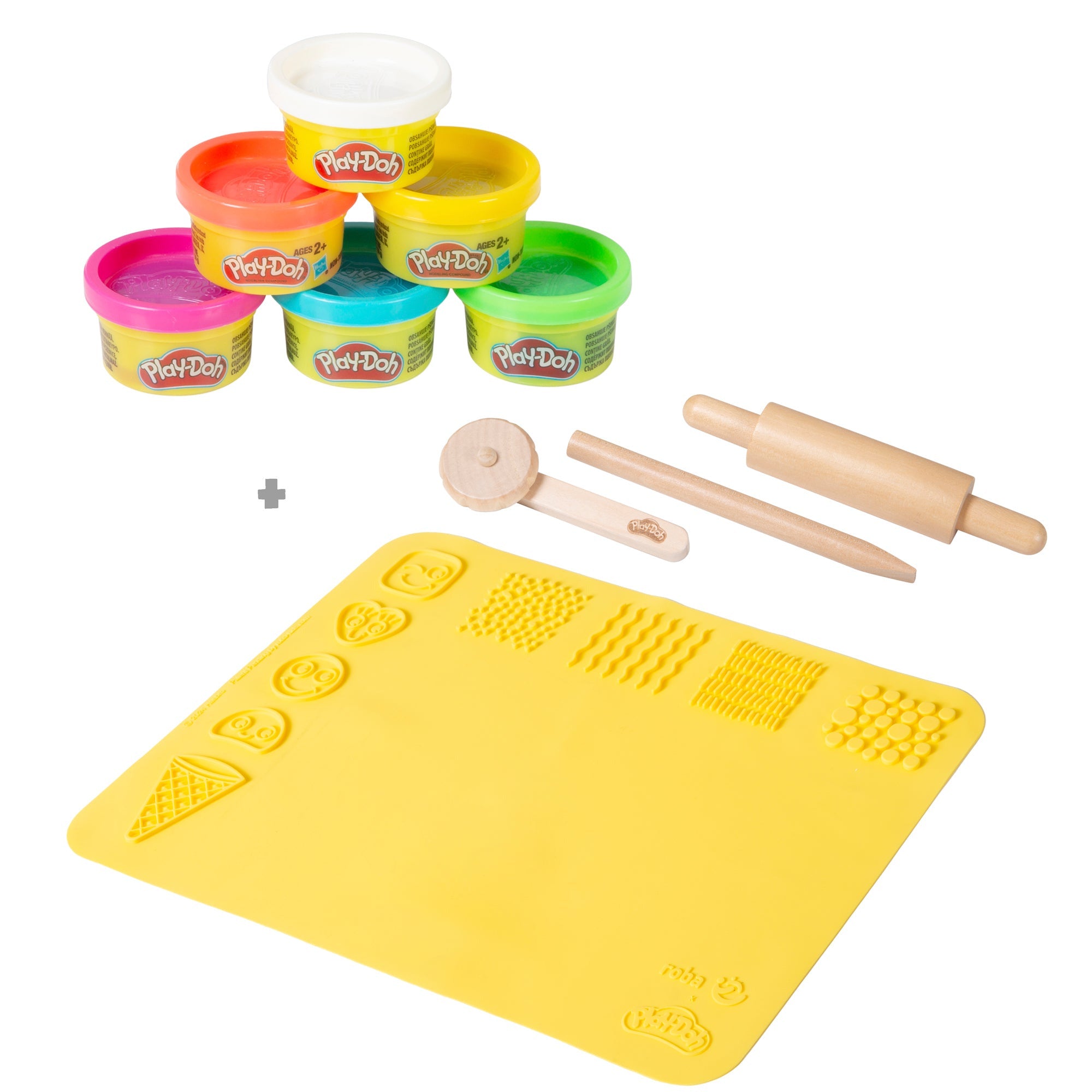 Roba 450024PD1ZU Schulpult mit Stuhl roba x Play-Doh weiß – Spielmöbel - Bild 13 Roba 450024PD1ZU Schulpult mit Stuhl roba x Play-Doh weiß – Spielmöbel - Produktbild 13