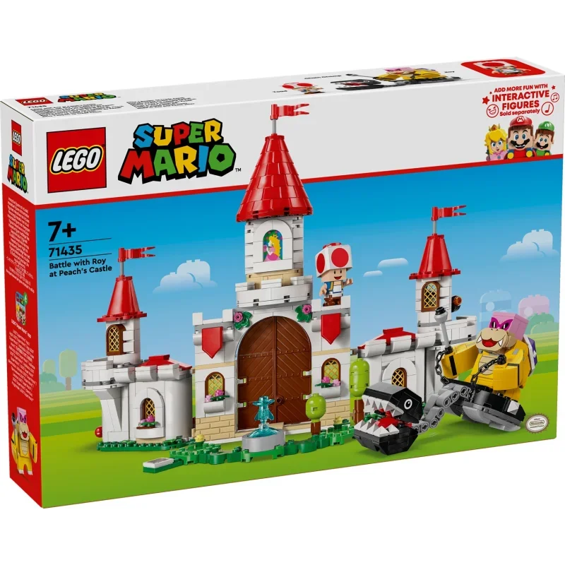 LEGO®, 71435, Super, Mario, -, Showdown, mit, Roy, im, Pilz-Palast