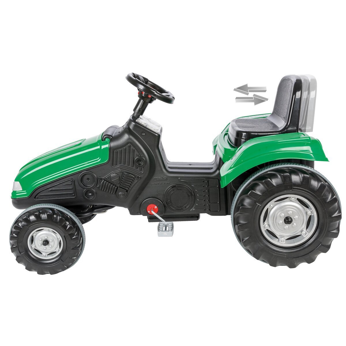 JAMARA Trettraktor Big Wheel grün ab 3 Jahren