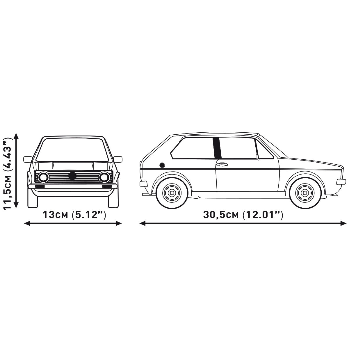 COBI 24358 - Volkswagen GOLF GTI (1976-1983) - Bild 13 COBI 24358 - Volkswagen GOLF GTI (1976-1983) - Bild 13