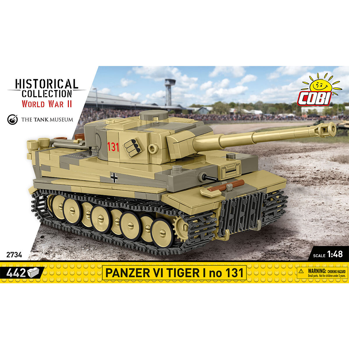 COBI 2734 - PANZER VI TIGER I NO 131, 1:48 - Bild 3