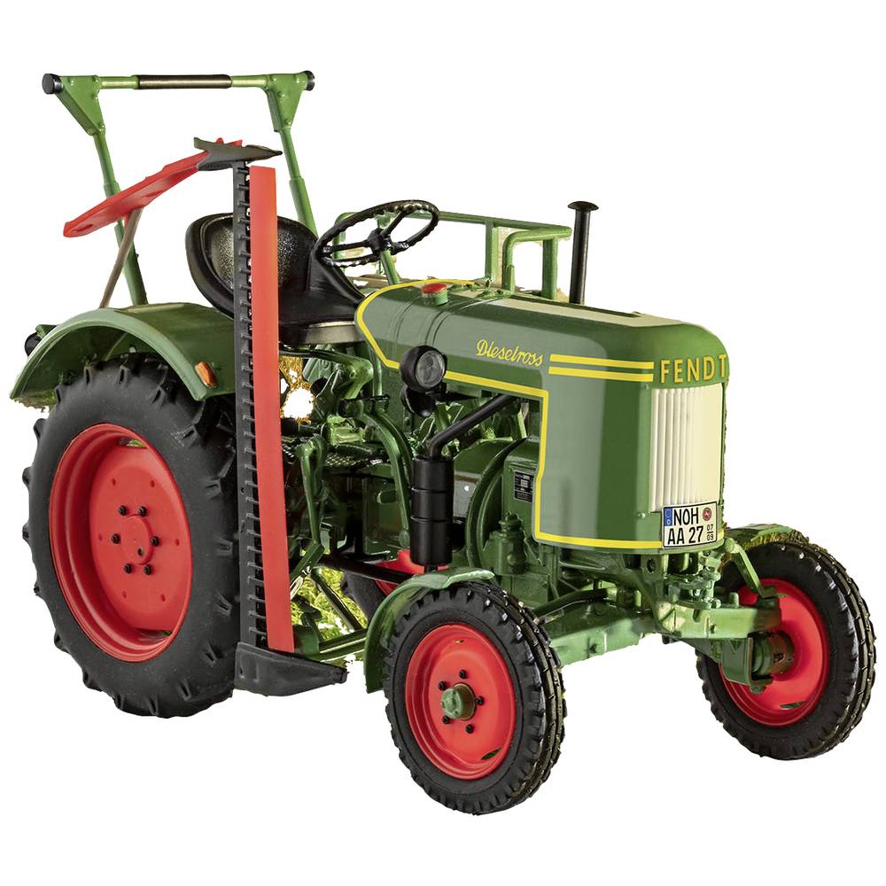 Revell 7822 Fendt F20 Dieselroß Traktor easy-click-system Revell Bausatz zum Zusammenstecken