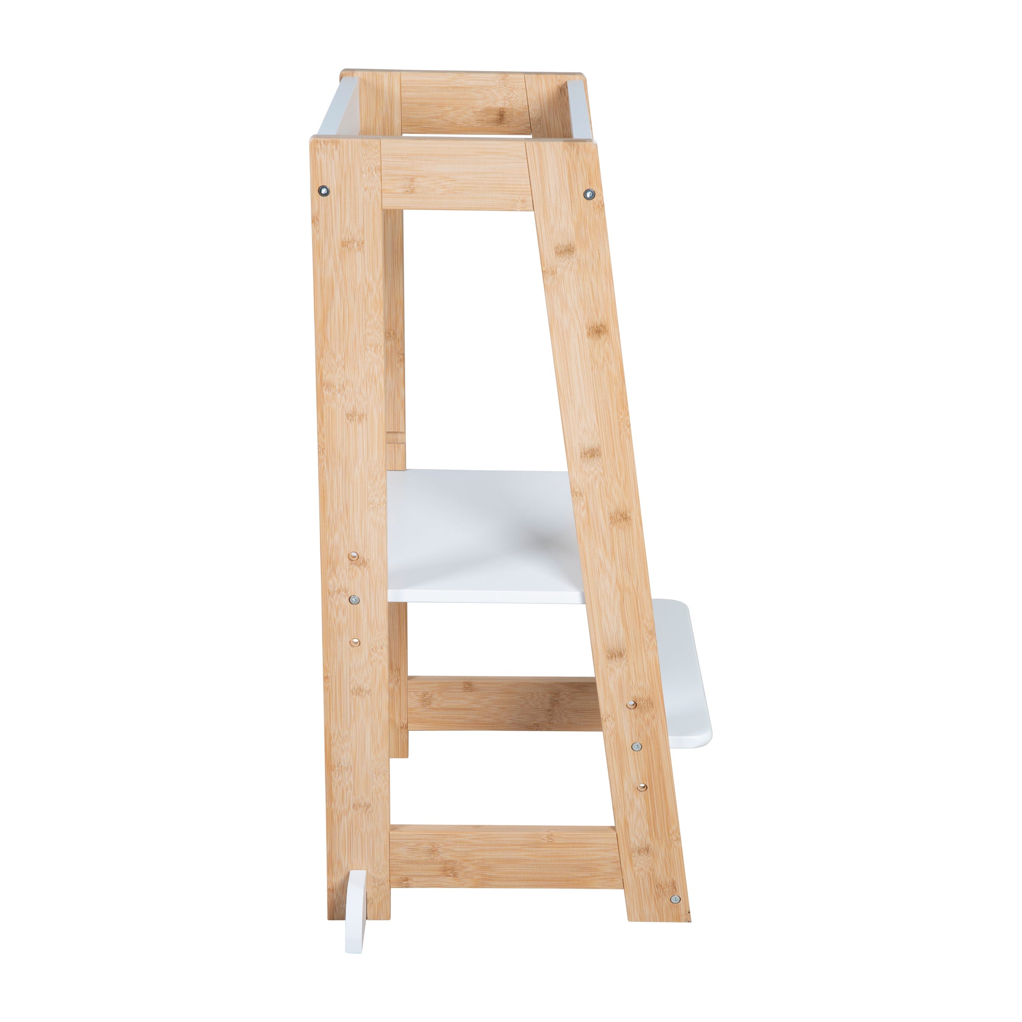 Roba 440113WEB Lernturm weiß/bambus – Motorik & Lernen - Bild 6 Roba 440113WEB Lernturm weiß/bambus – Motorik & Lernen - Produktbild 6