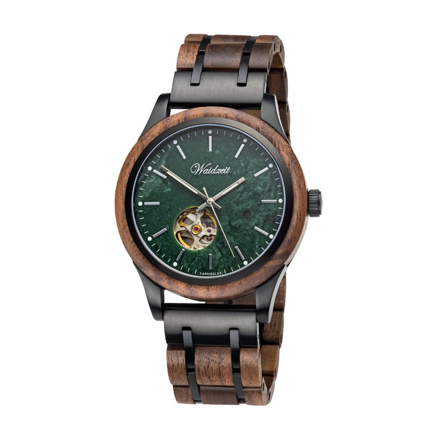 WAIDZEIT WA01W Herrenuhr Waldlich Automatik Walnuss WAIDZEIT WA01W Herrenuhr Waldlich Automatik Walnuss