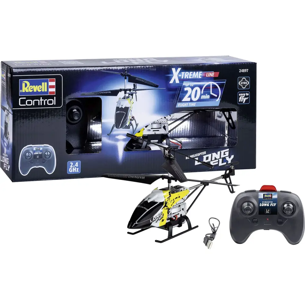 Revell, 24897, RC, X-TREME, Helicopter, Long, Fly, ,, Revell, Control, Ferngesteuerte, Drohne Revell 24897 RC X-TREME Helicopter Long Fly , Revell Control Ferngesteuerte Drohne