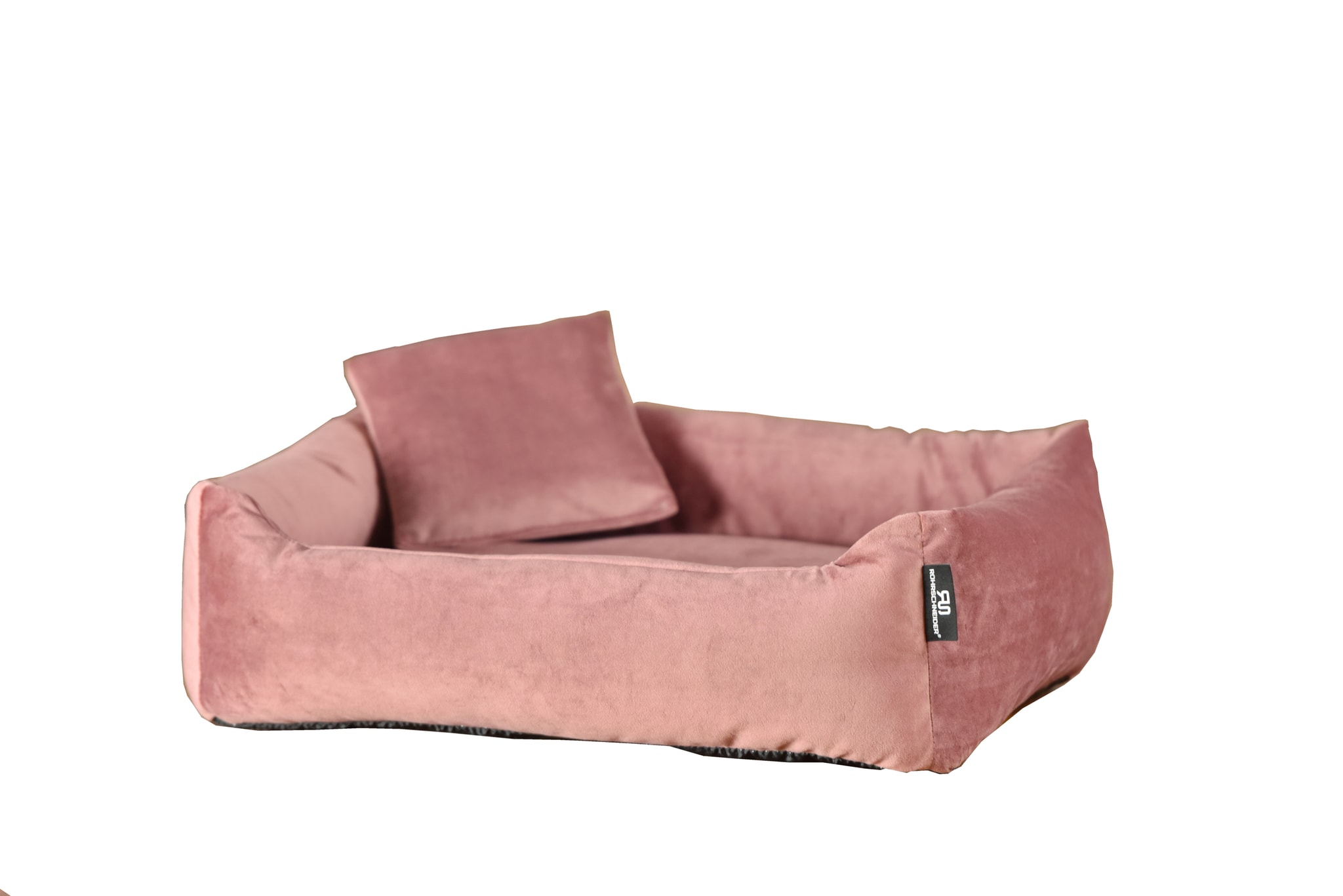 Rohrschneider – RS 22240 – Kuschelsofa Samt rosa Gr.2 – Rose – Haustiermöbel