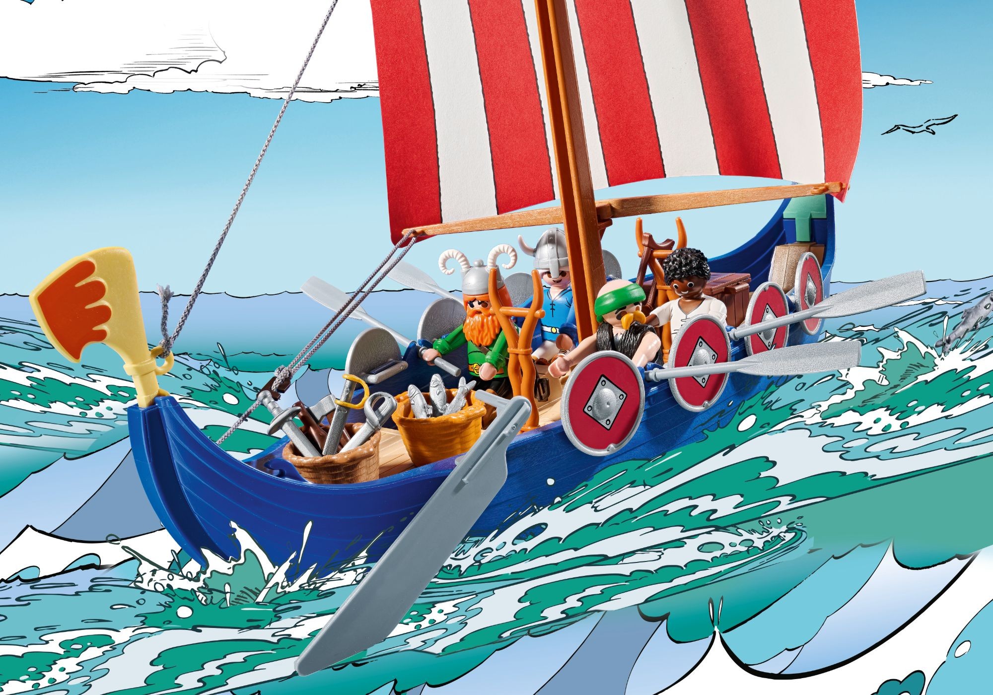 PLAYMOBIL Asterix: Piratenschiff 71888