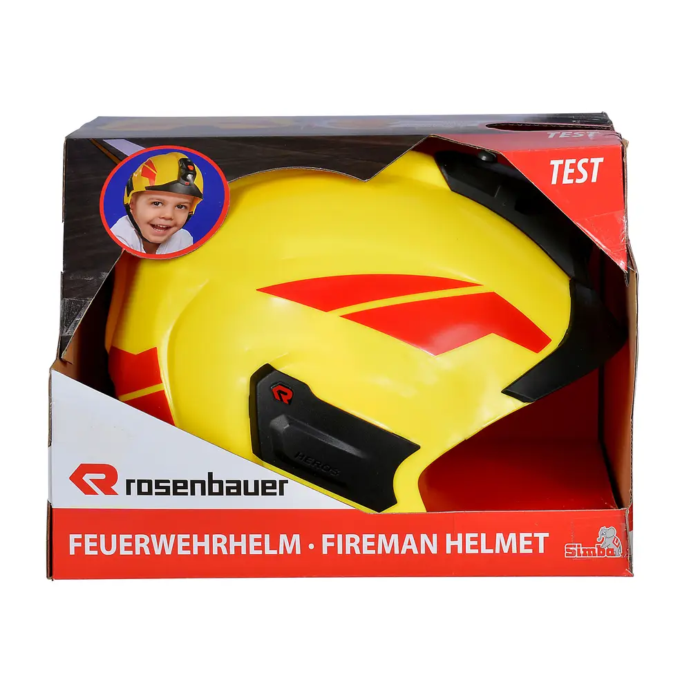 Feuerwehr Helm Rosenbauer mit Licht 108101000