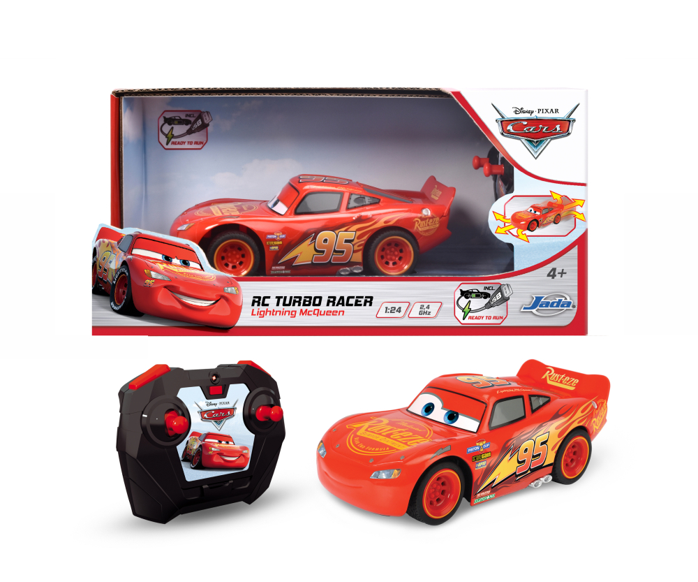 Dickie Toys RC Cars 3 Lightning McQueen Turbo Racer