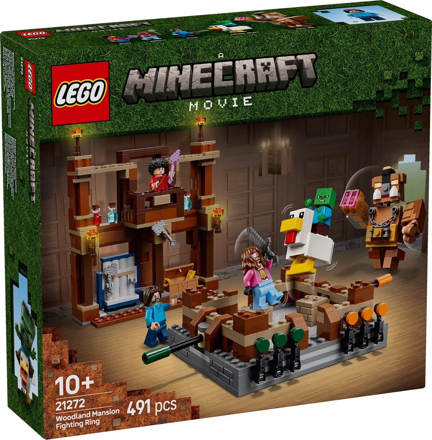 LEGO® Minecraft™ 21272 Waldanwesen mit Boxring