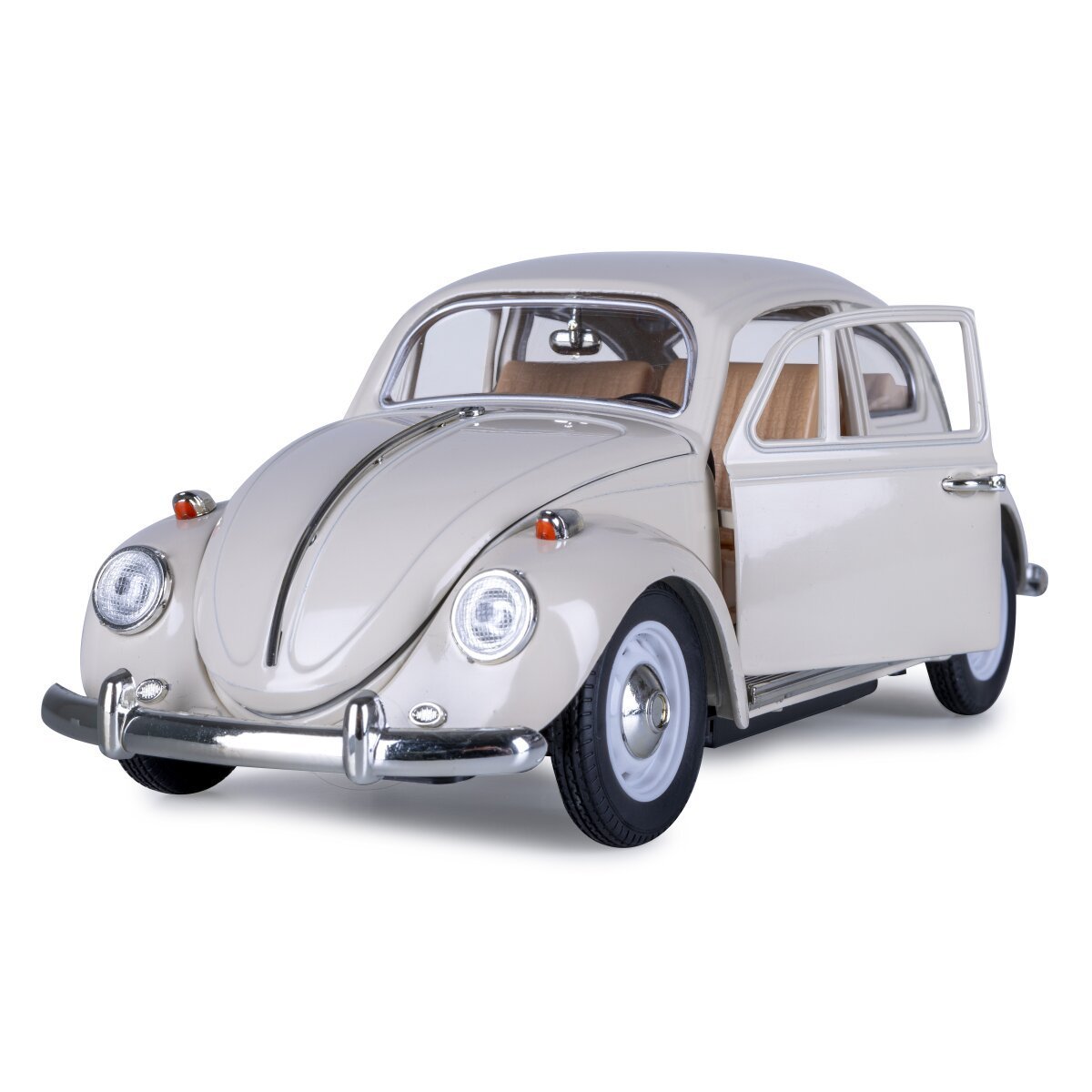 JAMARA VW Käfer RC Diecast 1:18 creme weiss 40MHz ab 6 Jahren JAMARA VW Käfer RC Diecast 1:18 creme weiss 40MHz ab 6 Jahren