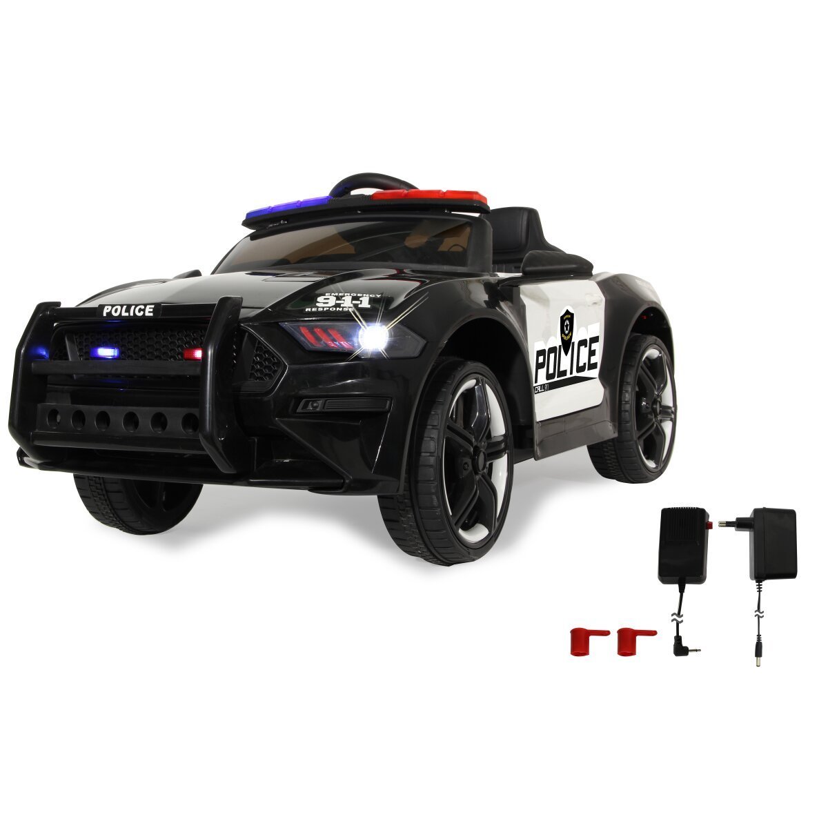 JAMARA Ride-on US Police Car 12V ab 3 Jahren