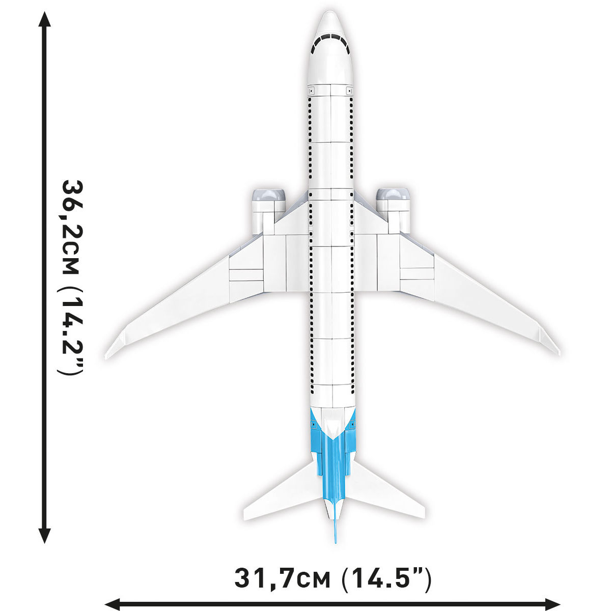 COBI 26608 - BOEING 737 8™ SCALE 1: 110 - Bild 11