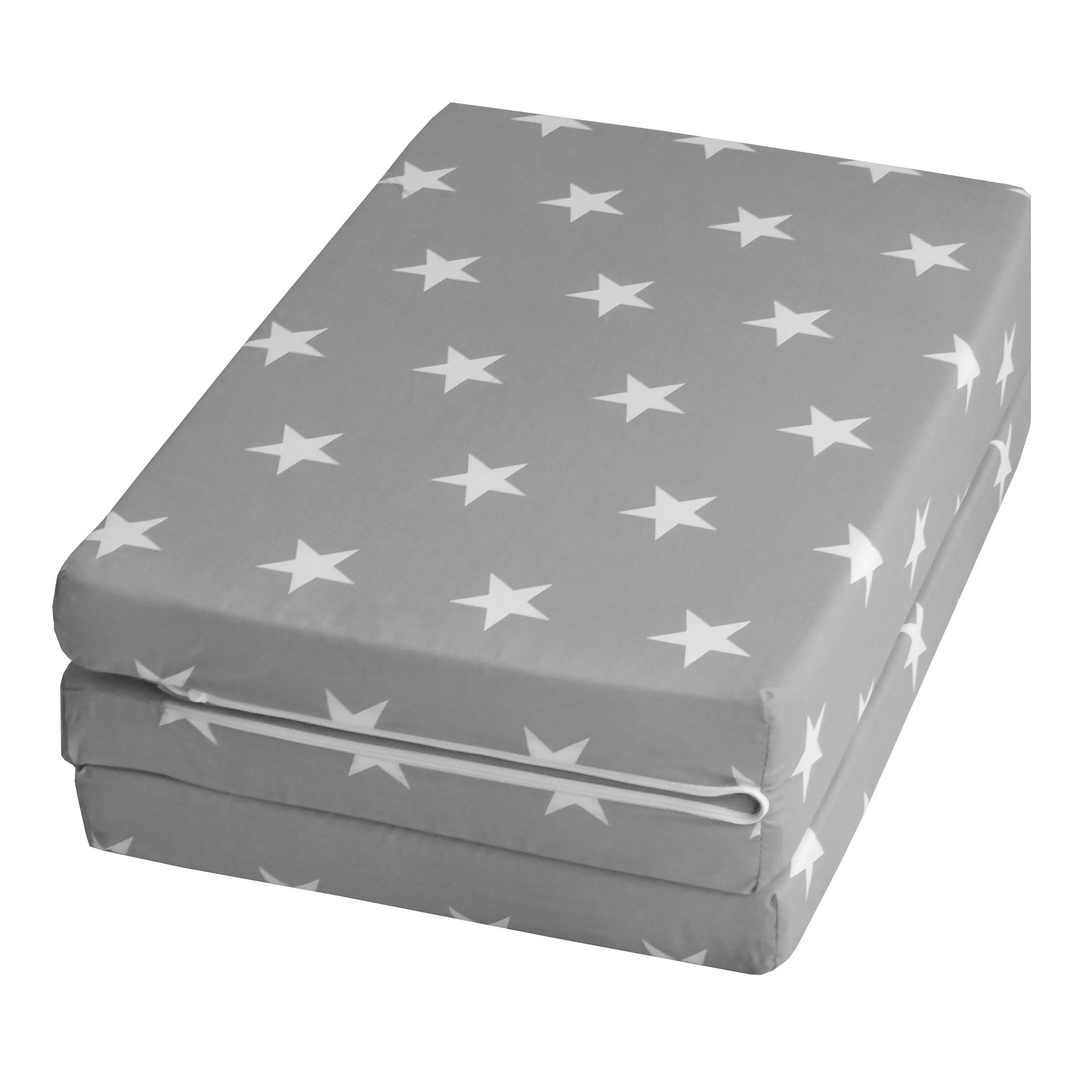 Roba 210069V190 Reisebettmatratze 60x120 Little Stars grau – Reisematratzen - Bild 7 Roba 210069V190 Reisebettmatratze 60x120 Little Stars grau – Reisematratzen - Produktbild 7