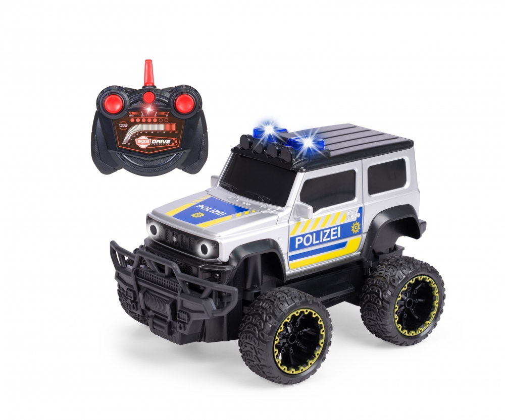 Dickie Toys RC Suzuki Jimny Police 10005191 Maschine, Rad, Auto, Transport, Fahrzeug