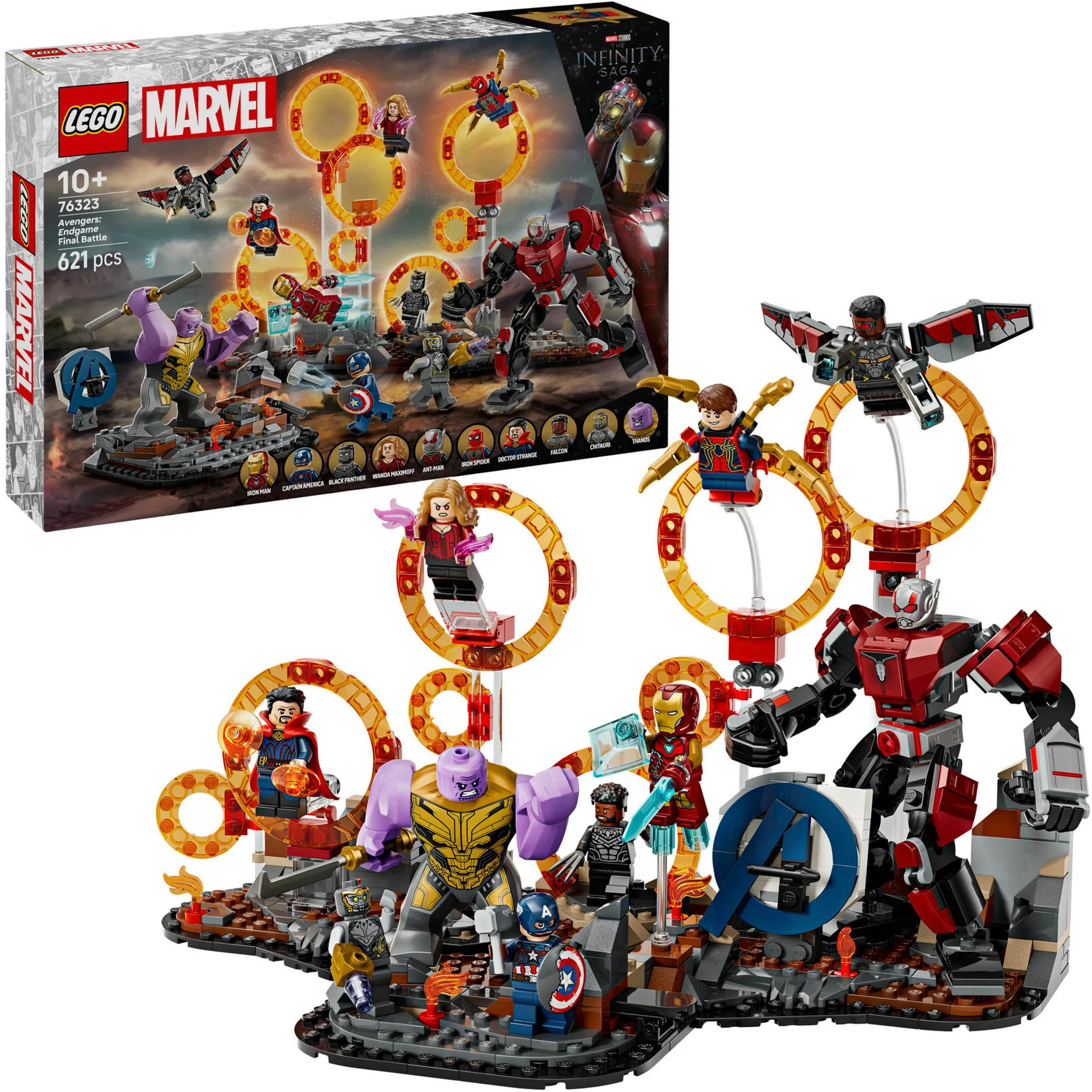 LEGO, Marvel, Super, Heroes, 76323, Avengers:, Endgame, Letzter, Showdown LEGO Marvel Super Heroes 76323 Avengers: Endgame Letzter Showdown