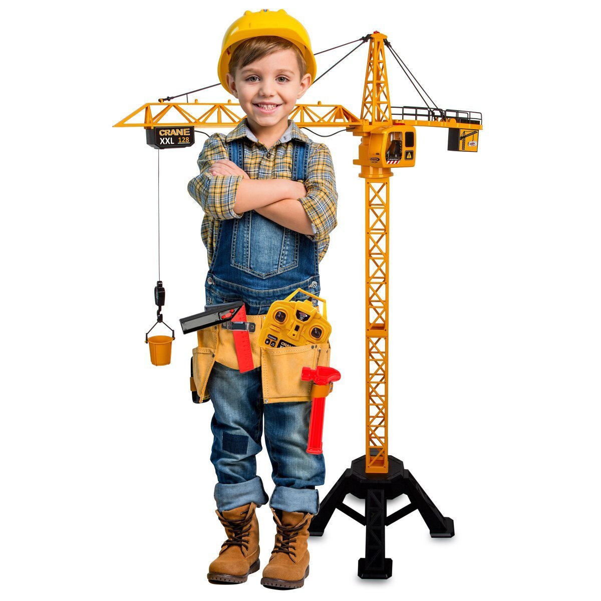 JAMARA Turmdrehkran Crane XXL 128 2,4GHz ab 6 Jahren