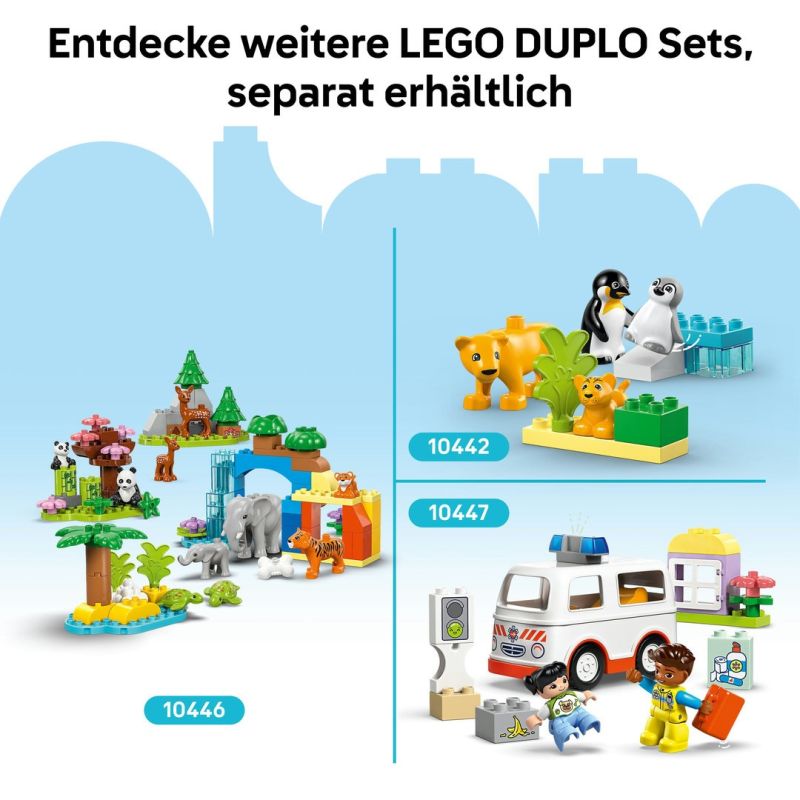 LEGO® DUPLO® Wildtier-Familien 3-in-1-Set 10446 LEGO® DUPLO® Wildtier-Familien 3-in-1-Set 10446